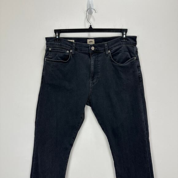 J.Crew 770 Straight Fit Stretch Jean Dark Charcoal Wash Gray Slim W 34 L 30 - Picture 6 of 14
